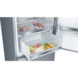 thumbnail of BOSCH réfrigérateur combiné 60cm 337l brassé inox kge39alca