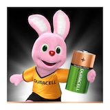 thumbnail of Pack 2 Pilas Tipo D Recargables Duracell Hr20 Nimh 1.2V 3000Mah Admiten Hasta 1000 Recargas