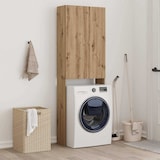 thumbnail of vidaXL Waschmaschinenschrank Artisan-Eiche 64x25,5x190 cm