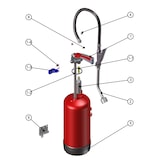 thumbnail of Desautel extincteur NF 6L AF FEU D'HUILE DE CUISSON
