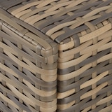 thumbnail of tectake Wicker ligbed met wielen - natuur/donkergrijs - 404589