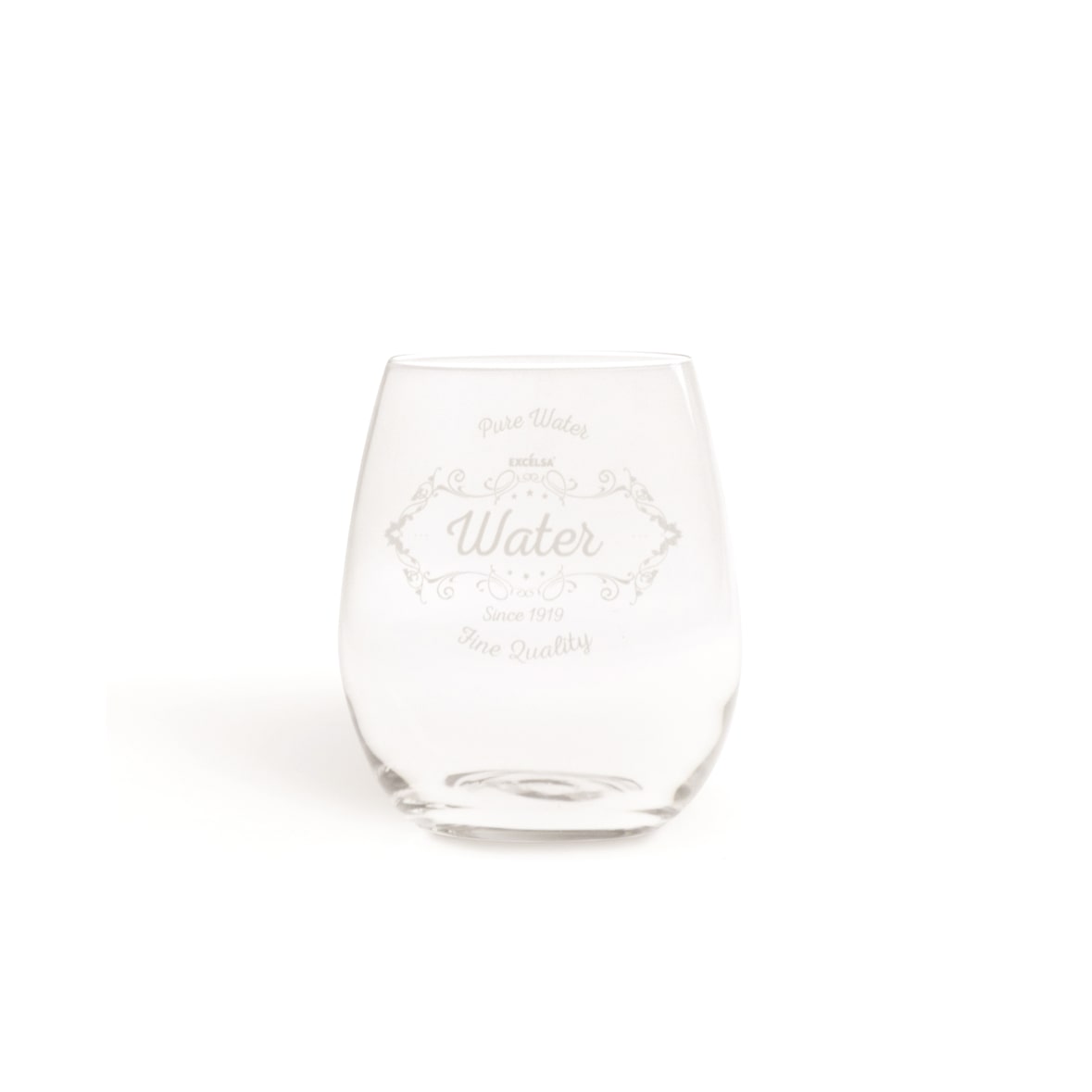 Excelsa Set Von 6 Wasserglas Fine Quality Glas 39 Cl Transparent