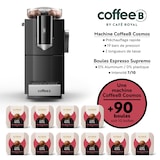 thumbnail of Machine à Café CoffeeB COSMOS + 90 Boules de Café CoffeeB Espresso Supremo - 100% Compostables
