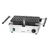 thumbnail of Wafelijzer "Deluxe II" | 1.5kW | Wafelgrootte 165x100x25(h)mm | 525x340x250(h)mm