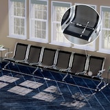 thumbnail of Banco de espera de 6 plazas Aeropuerto Negro