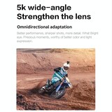 thumbnail of Camera Sport 5K 30FPS WIFI HD Anti-Shake Dual-Screen IP68 Étanche 64G Inclus YONIS