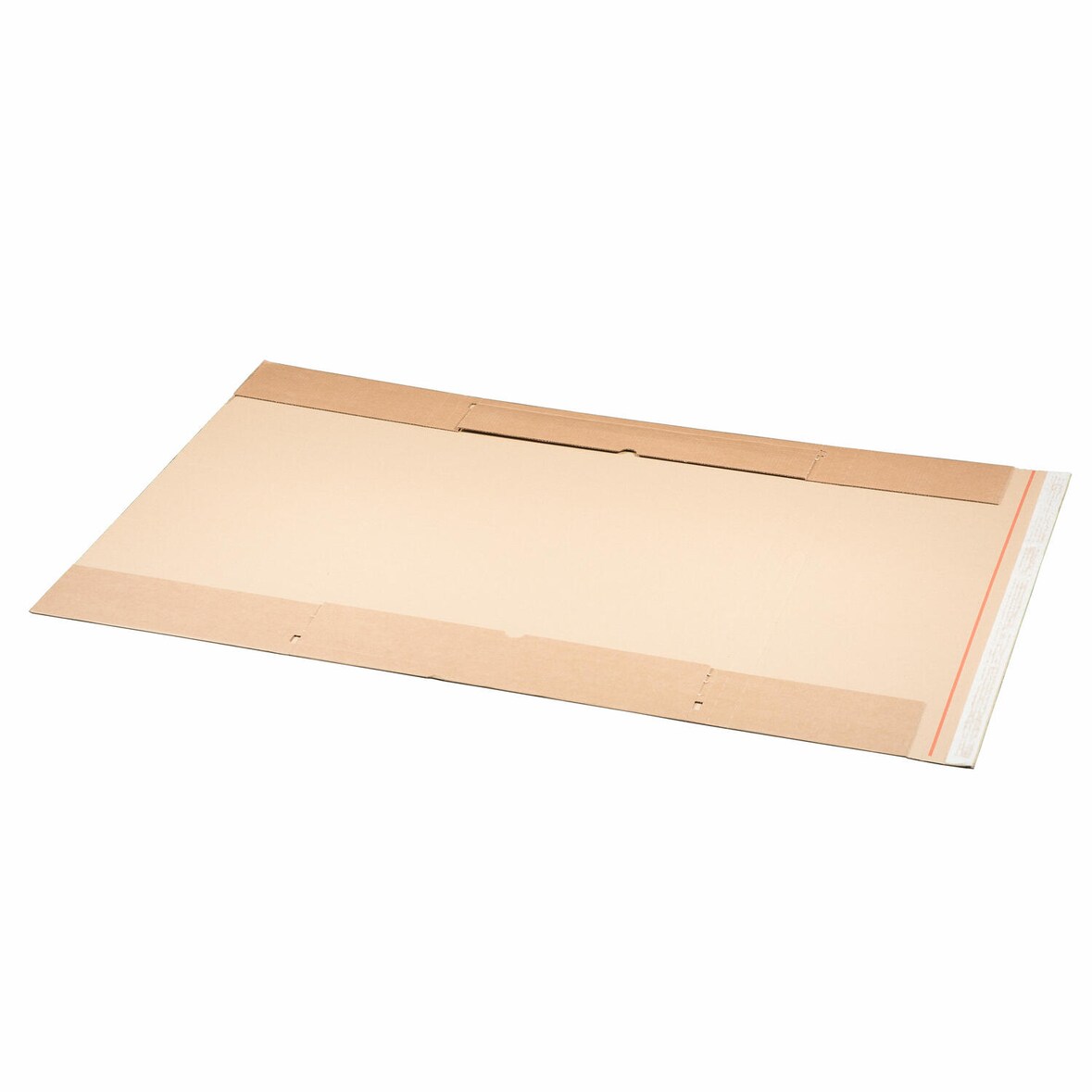 220x Kalenderverpackungen  500x750mm bis 45mm Höhe mit Selbstklebeverschluss & Aufreißfaden für A2+ braun