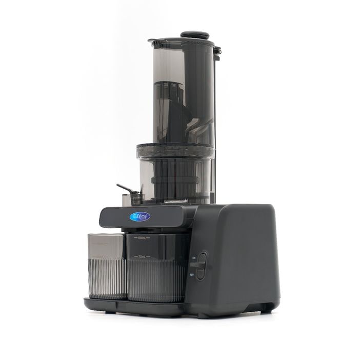 Maxima - 8806000 Extracteur de jus lent professionnel, récipient à jus 0,8 L, pulpe 1,0 L, 300 W, 43 tr/min, 28x22x48 cm