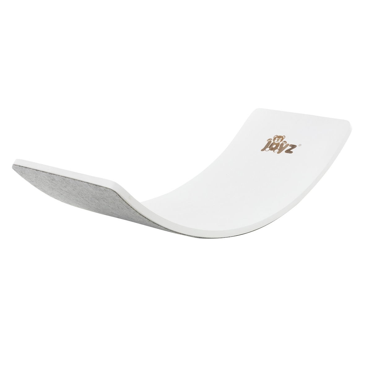 Balance Board für Kinder 83x30 cm Grau aus Lindensperrholz bis 100kg Joyz