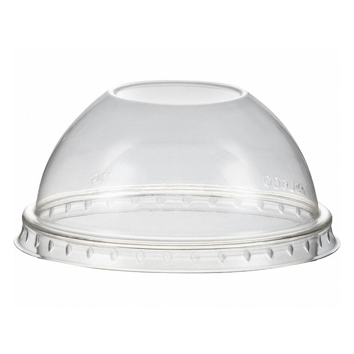 300x Domdeckel für PET-Trinkbecher Smoothies- Dessertbecher O95mm