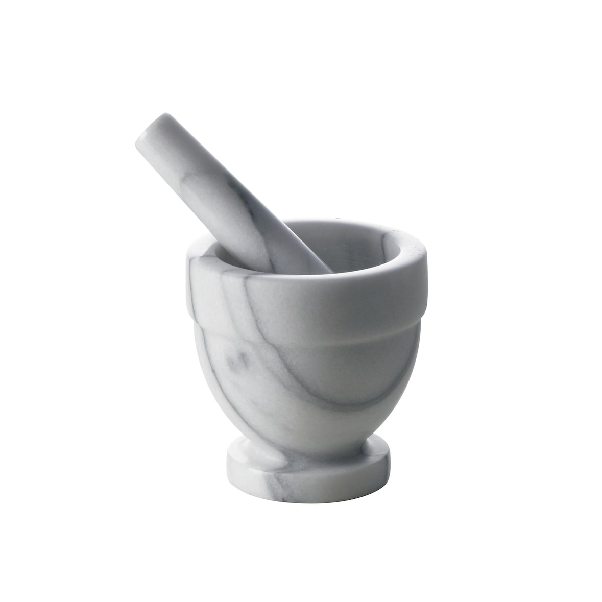 Excelsa Mörser Pesto Marmor 12 Cm Grau