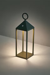 thumbnail of Tragbare LED-Tischlampe PICNIC 2,2 W, IP54, 2700 K, 43 cm, Cortenstahl – wiederaufladbares kabelloses Licht für drinnen und draußen – Rossini Group