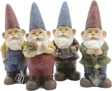 thumbnail of Gartenzwerg HANS Zwerg mit Schnecke Dekofigur Polyresin Gartenfigur Gnom 29cm