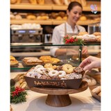 thumbnail of Gebäckschalen, Papier-Schalen, Frohe Weihnachten, 1000 Stück, 130x90x35mm, aluminiumfrei, Barrierelack