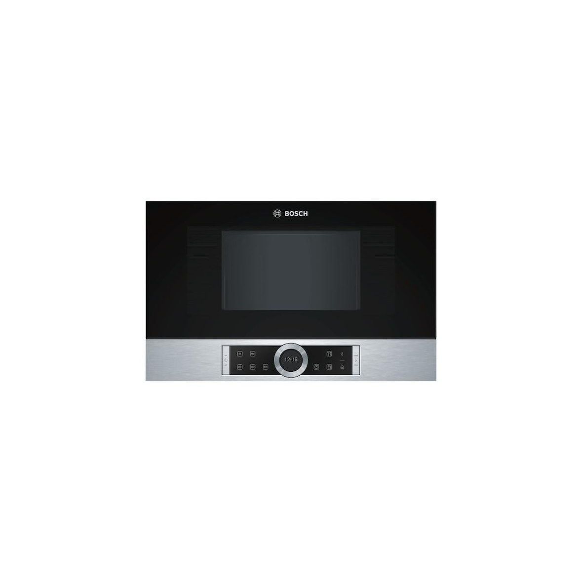 Bosch Serie  8, Einbau-Mikrowelle, 60 x 38 cm, Edelstahl BFL634GS1