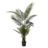 thumbnail of WellHome - Künstliche Palme mit 34 Blättern im Topf 110x100x160cm