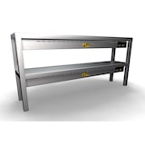 thumbnail of Combisteel roestvrijstalen thermische brug, 2-traps verwarming, 1400x300x650mm