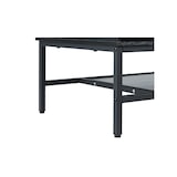 thumbnail of COSTWAY Mesa de centro ajustável em altura, mesa de sala com compartimento aberto e compartimento de arrumação, 100 x 49,5 x 47,5 cm (preto)