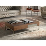 thumbnail of Angel Cerdá  Rechteckiger Couchtisch aus Nussbaumholz 2057C