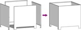 thumbnail of vidaXL Pflanzkübel Anthrazit 40x40x40 Stahl