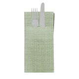 thumbnail of Tovaglioli Portaposate Airlaid – Confezione da 50 pz, cm 40×40, Tasca Lino Verde