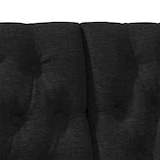 thumbnail of vidaXL Gepolstertes Kopfteil Schwarz 135 cm Massives Kiefernholz