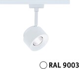 thumbnail of Paulmann URail Schienenspot Pane680lm 7,4W 4000K dimmbar 230V Signalweiß 94894
