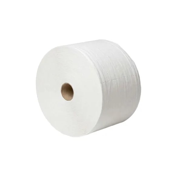 Bobina secamanos industrial 1C gofrada reciclada 1000m Mubox (2Uds)
