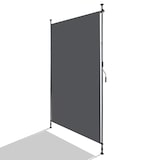 thumbnail of Vertikalmarkise Polyester dunkelgrau 220-310 cm höhenverstellbar, ohne Bohren