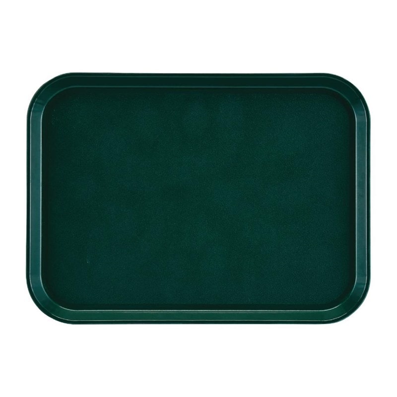 Cambro Epictread rechthoekig antislip glasvezel dienblad donkergroen 41,5 x 30,5cm