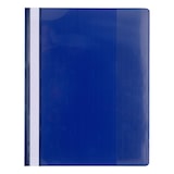 thumbnail of Exacompta 439907B 10x Schnellhefter mit Beschriftungsstreifen aus PVC mit Einschiebung für Hängeregistratur, für Format DIN A4+ - Blau