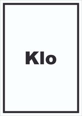 thumbnail of Klo Schild mit Text WC Toilette hochkant A1 Rückseite selbstklebend