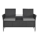 thumbnail of SVITA CHICAGO rotan bank tuinbank lounge zithoek zwart
