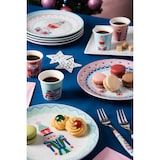 thumbnail of Excelsa set 6 piatti dessert Xmas Sweet Pastels porcellana 20,5x2x20,5 cm multicolor
