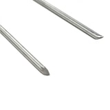 thumbnail of KIT 100 Estacas para Fixação de Redes de Ferro Galvanizado Anti-ferrugem 150 x 30 x 3 mm por Yelloo