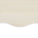 thumbnail of vidaXL Markisenbespannung Canvas Creme 4x3 m (ohne Rahmen)