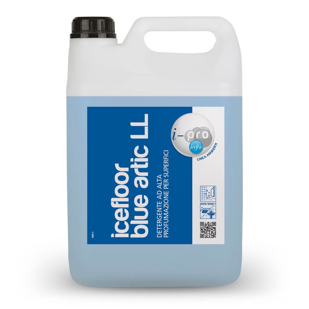 Detergente superfici professionale Icefloor Blue Artic LL, tanica 5 litri (1 pezzo)