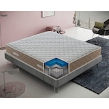 thumbnail of MaterassieDoghe - Materasso 120x200 a molle insacchettate e Memory Foam - 4 cm Memory Gel - Alto 25 cm