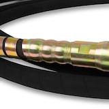 thumbnail of EBERTH Rüttelflasche Ersatzteil für Betonrüttler 45mm Durchmesser 6m Länge Stahlverstärkt Flexible Welle Wärmebehandelt 20kg