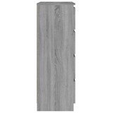 thumbnail of vidaXL Dressoir 60x35x98,5 cm bewerkt hout grijs sonoma eikenkleurig