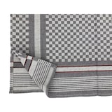 thumbnail of METRO Professional Keukenhanddoek, katoen, 50 x 90 cm, multifunctionele doek, grijs en wit, 10 stuks