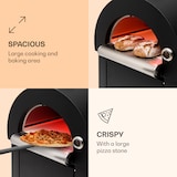 thumbnail of Diavolo Napoletana Pizzaofen Holzofen rostfreier Edelstahl Schwarz