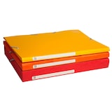 thumbnail of Exacompta - Réf. 17100H - Carton de 50 chemises à élastiques - dimensions 24 x 32 cm pour documents au format A4 - 12 couleurs assorties