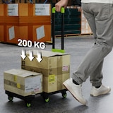 thumbnail of 4goodz opvouwbare Plateauwagen Kunststof 49x35x102cm - groen