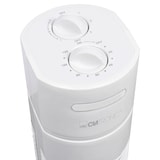 thumbnail of Clatronic TVL 3770 Oszillierender Turmventilator, 3 Geschwindigkeit, Standventilator Leise, Timer, Weiß, 35W