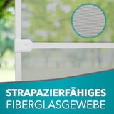 thumbnail of Fliegengitter Insektenschutz Tür Alurahmen auf Maß Mückengitter Balkontür,Farbe:weiß (RAL9010),Größe (Breite x Höhe):120 x 240 cm