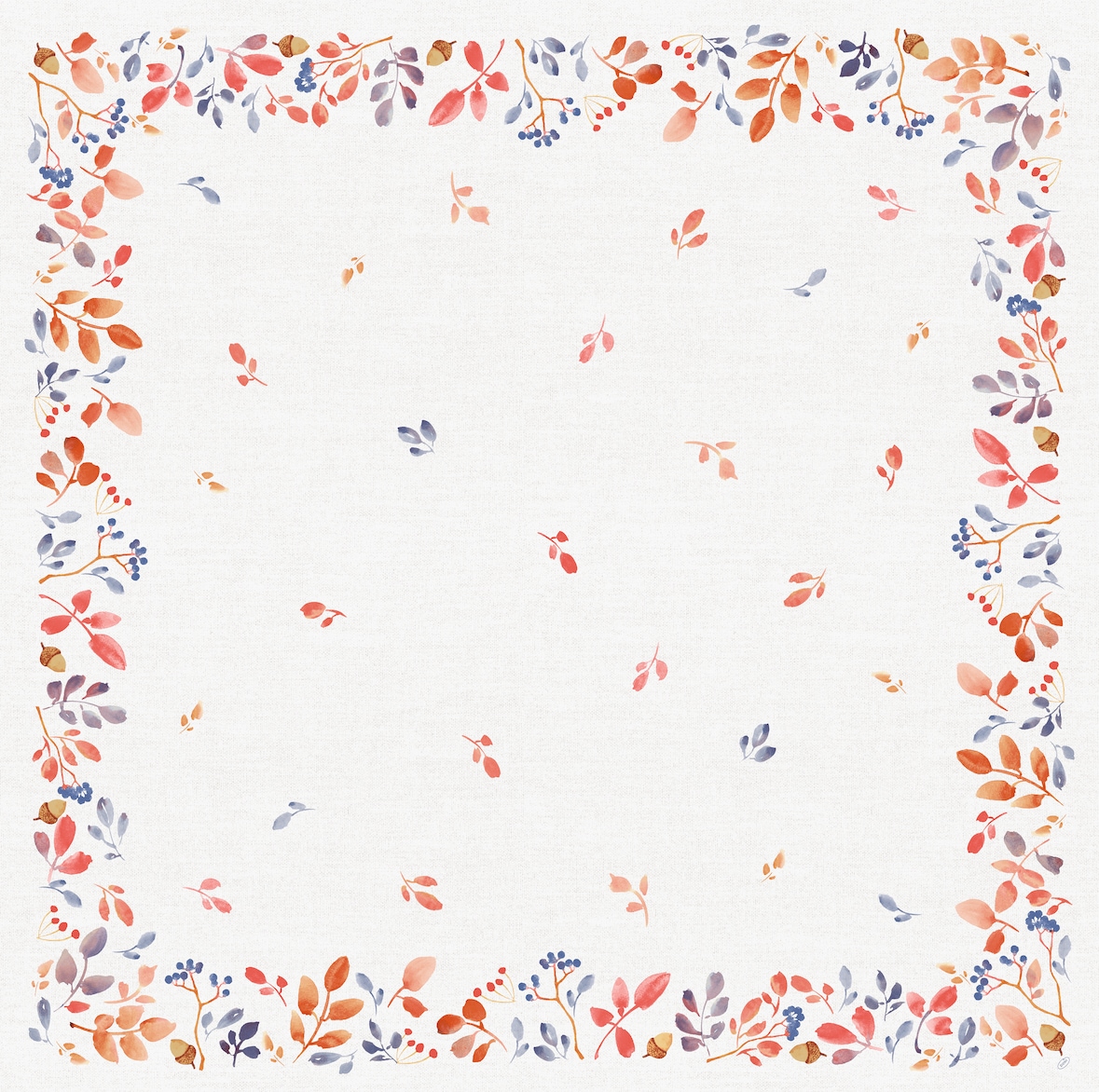 Duni Bio Dunicel®-Mitteldecke 84 x 84 cm Autumn Gradient, 100 Stk/Krt (5 x 20 Stk)