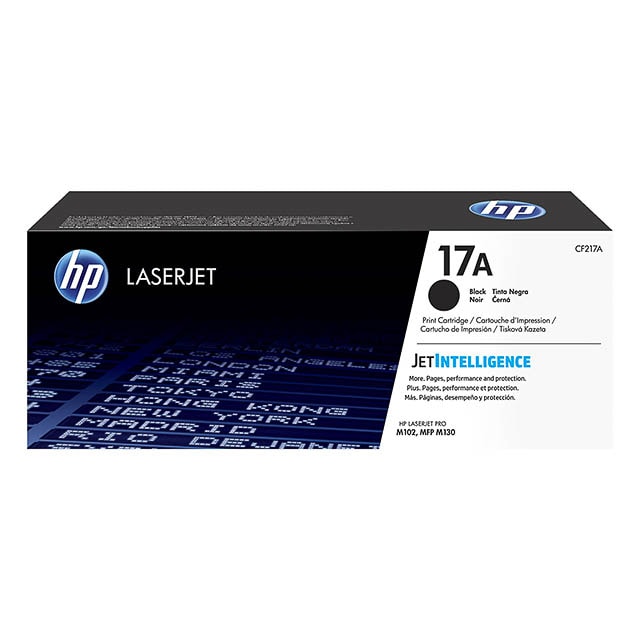 HP CF217A Cartouche de Toner Noir ORIGINALE - 17A