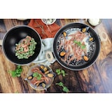 thumbnail of Magefesa Orbe Set di Pentole Induzione 6-Piece Antiaderente Casseruoli, Padelle Design Moderno, Nero