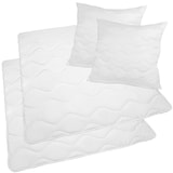 thumbnail of Bettdeckenset DreamScience Comfort 135x200 cm - 4-teilig - 2x Bettdecke 135x200 cm + 2x Kopfkissen 80x80 cm